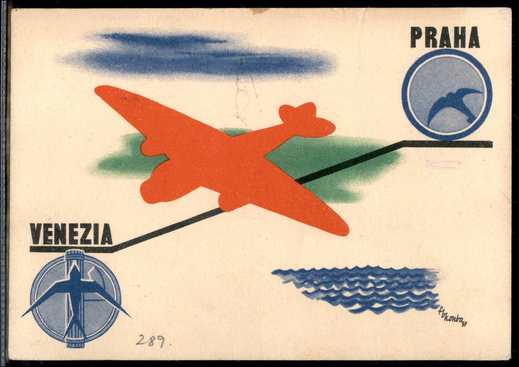 CECOSLOVACCHIA / Aerogrammi