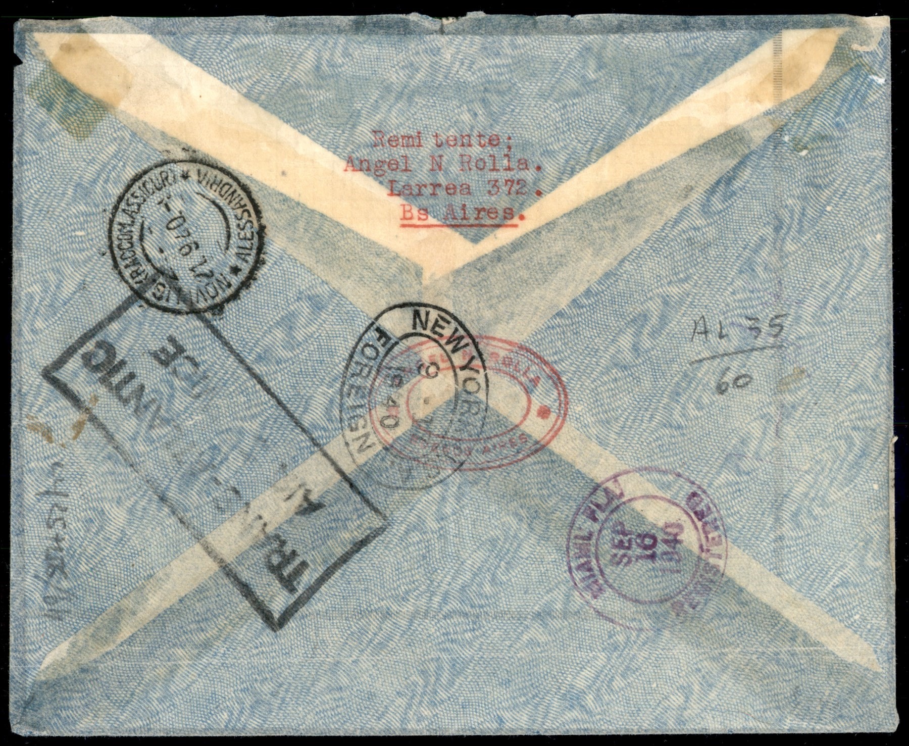Argentina / Aerogrammi
