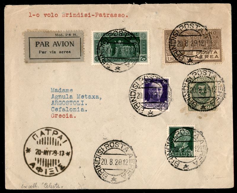 Italia / Regno / Vittorio Emanuele III / Aerogrammi