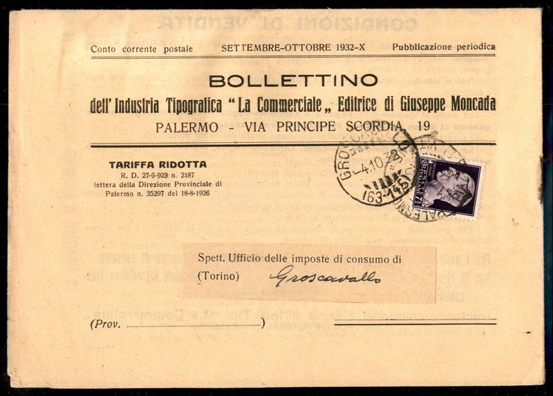Italia / Regno / Vittorio Emanuele II / Posta Ordinaria
