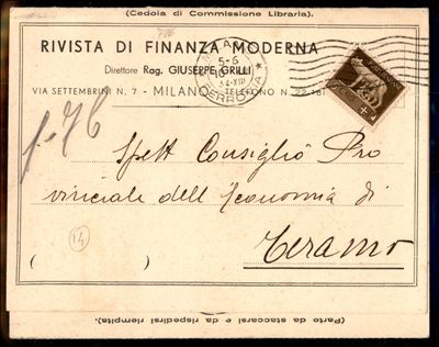 Italia / Regno / Vittorio Emanuele III / Posta Ordinaria