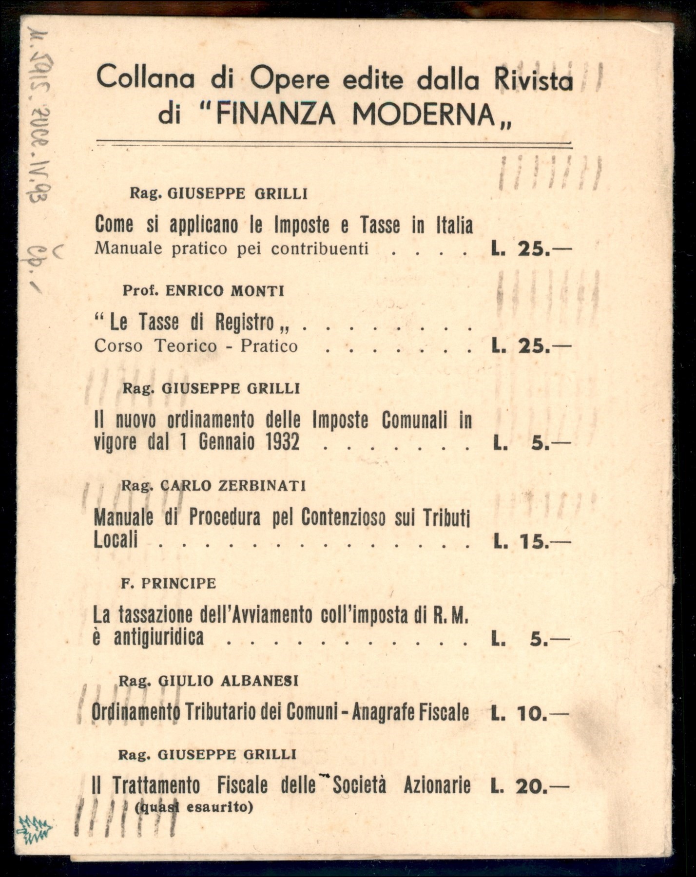 Italia / Regno / Vittorio Emanuele III / Posta Ordinaria