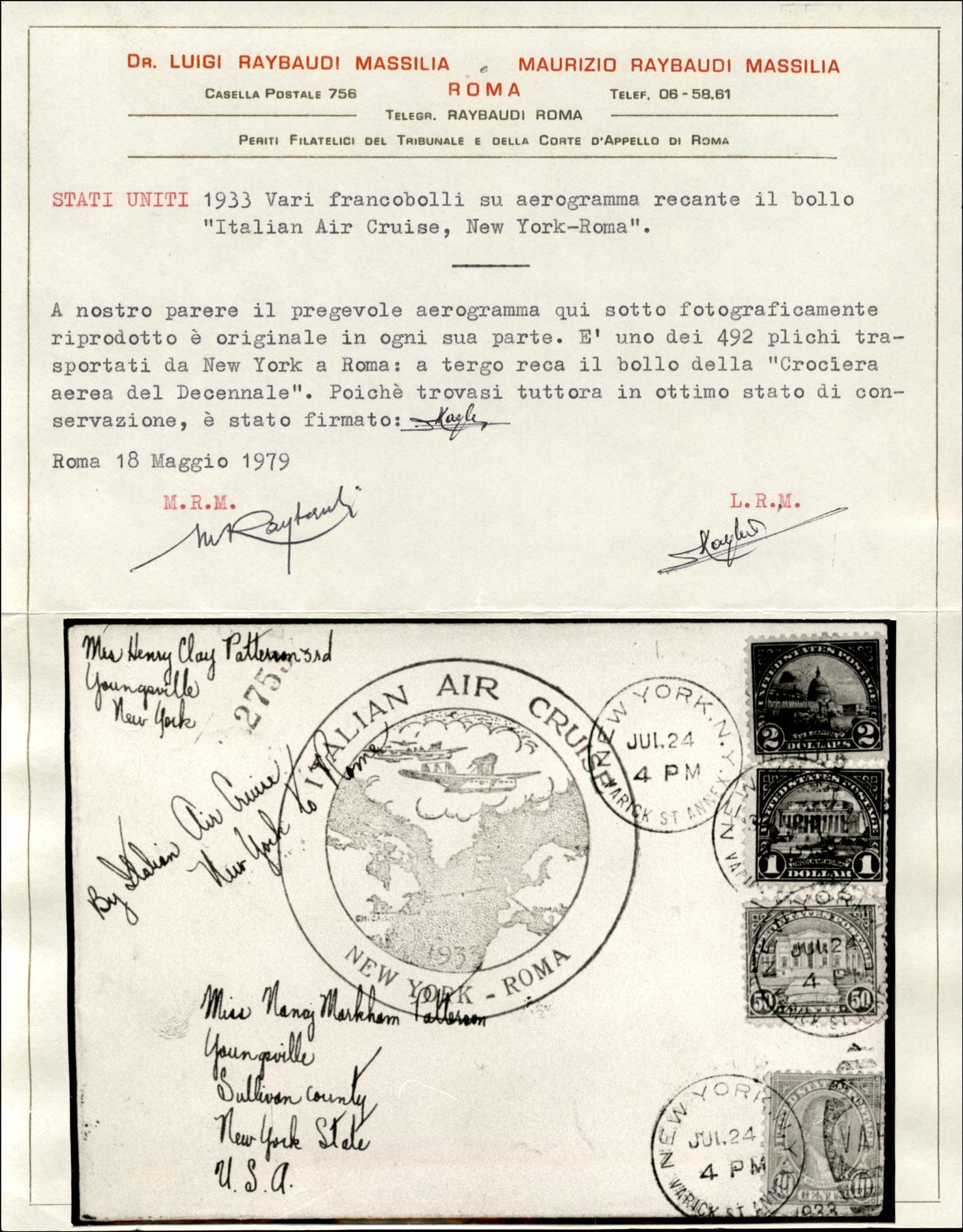 Stati Uniti D'america / Aerogrammi