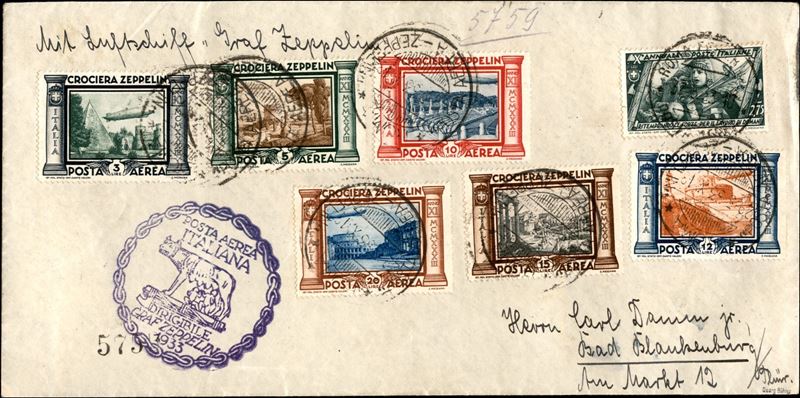Italia / Regno / Vittorio Emanuele III / Aerogrammi