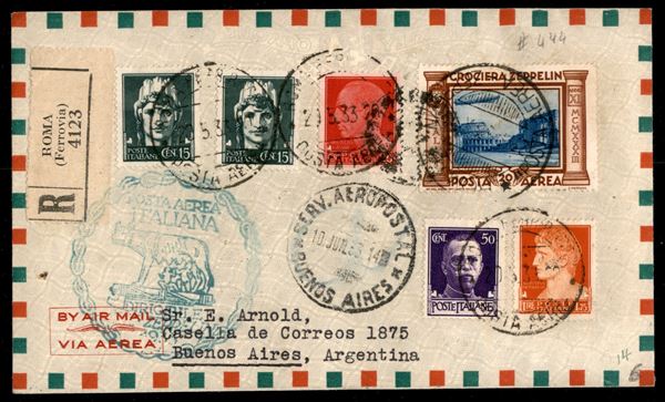 ITALIA / Regno / Vittorio Emanuele III / Aerogrammi