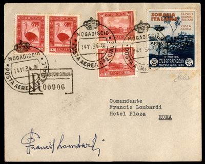 Italia / Colonie / Somalia / Aerogrammi