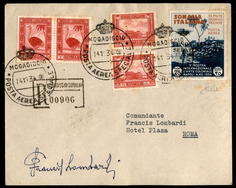 Italia / Colonie / Somalia / Aerogrammi