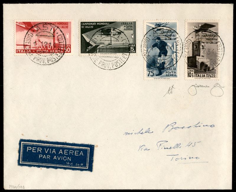Italia / Regno / Vittorio Emanuele III / Aerogrammi