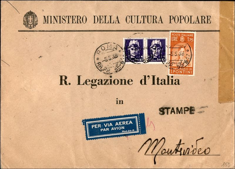 Italia / Regno / Vittorio Emanuele III / Aerogrammi