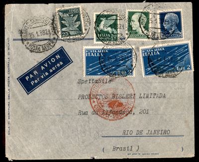Italia / Regno / Vittorio Emanuele III / Aerogrammi