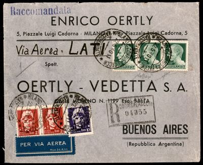 Italia / Regno / Vittorio Emanuele III / Aerogrammi