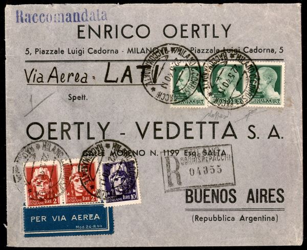 ITALIA / Regno / Vittorio Emanuele III / Aerogrammi