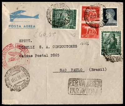 Italia / Regno / Vittorio Emanuele III / Aerogrammi
