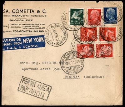 Italia / Regno / Vittorio Emanuele III / Aerogrammi