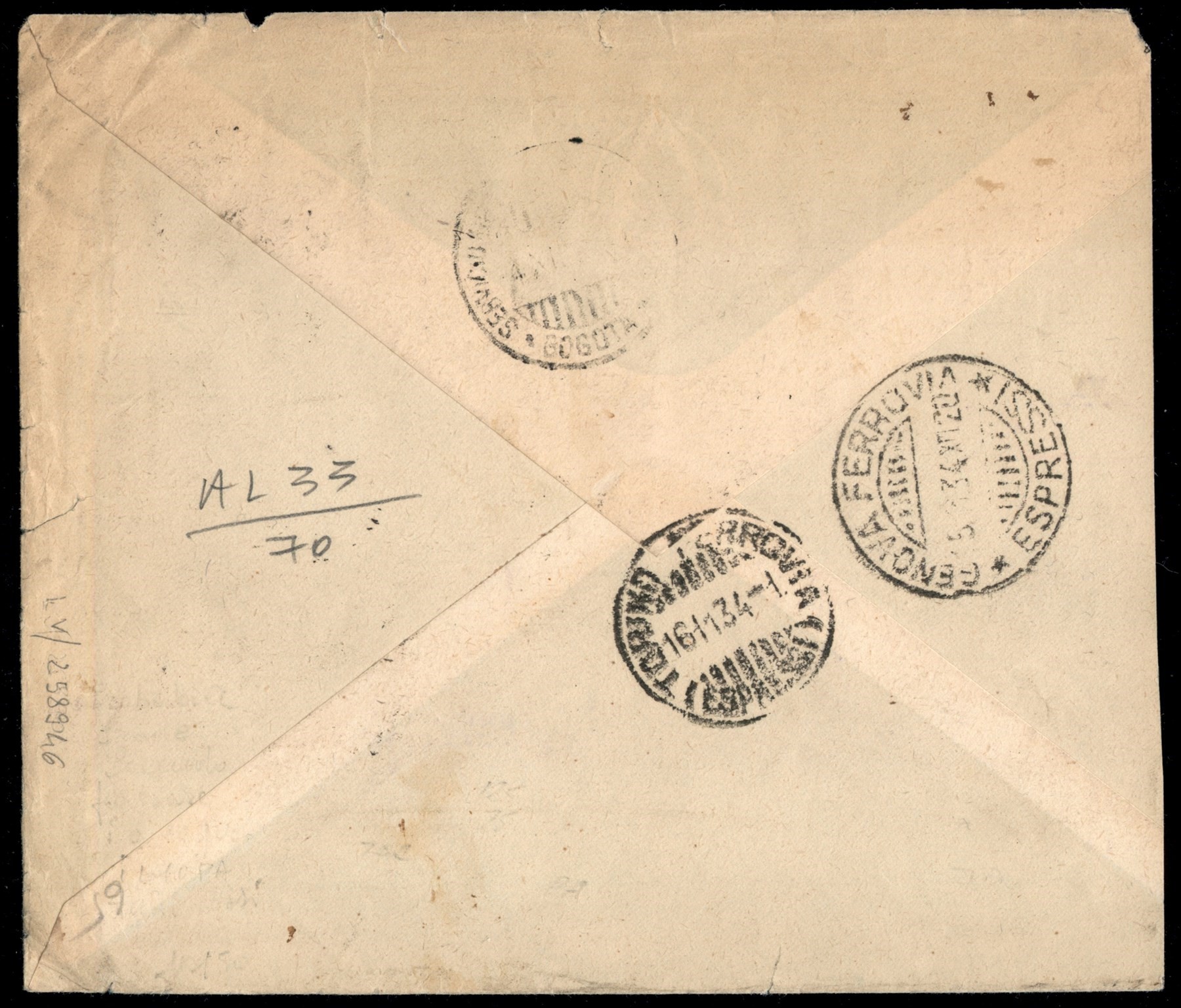 Italia / Regno / Vittorio Emanuele III / Aerogrammi