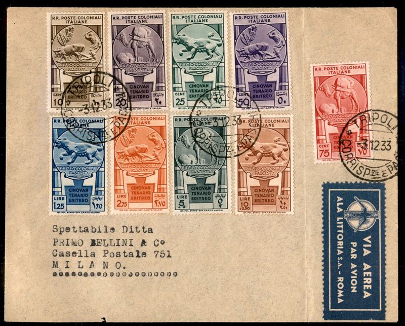 Italia / Colonie / Emissioni Generali / Aerogrammi