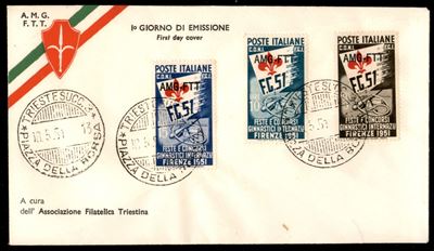 Italia / Trieste / Trieste Amg Ftt / Posta Ordinaria