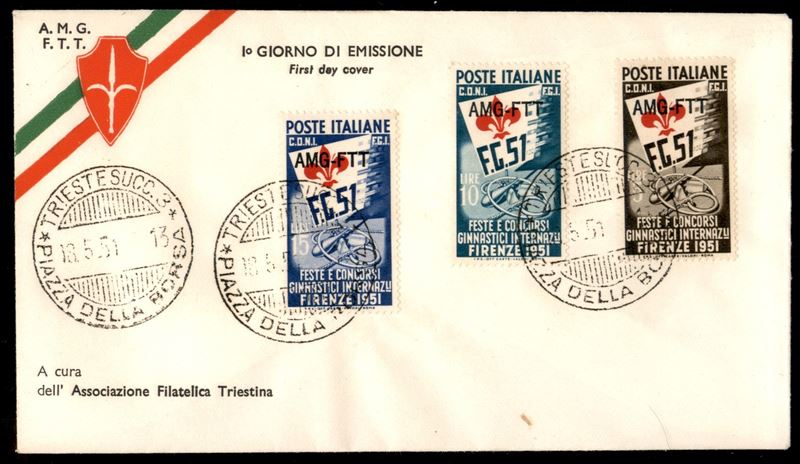 Italia / Trieste / Trieste Amg Ftt / Posta Ordinaria