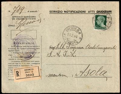 Italia / Luogotenenza / Posta Ordinaria