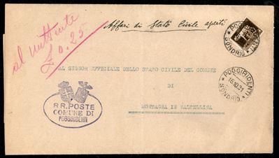 Italia / Regno / Vittorio Emanuele III / Posta Ordinaria