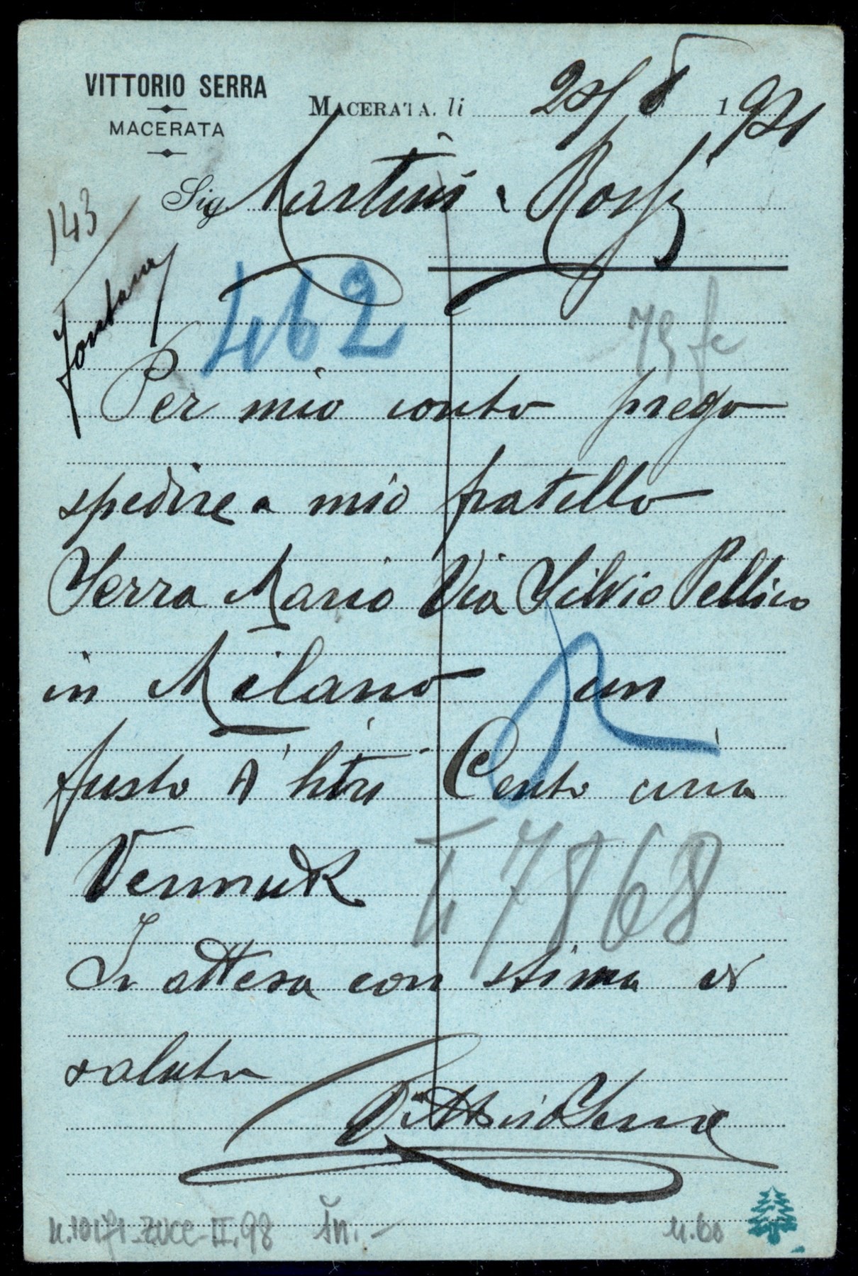 Italia / Regno / Vittorio Emanuele III / Posta Ordinaria