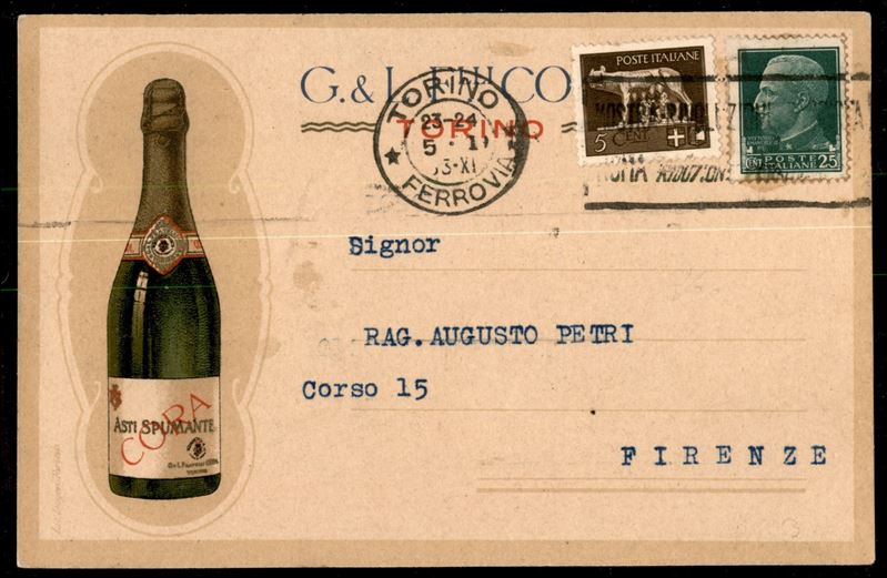 Italia / Regno / Vittorio Emanuele III / Posta Ordinaria