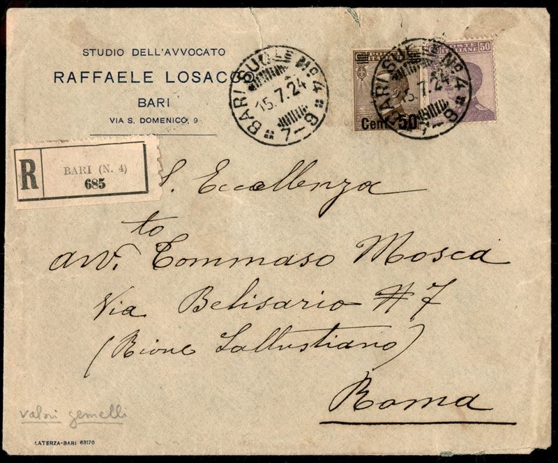 Italia / Regno / Vittorio Emanuele III / Posta Ordinaria