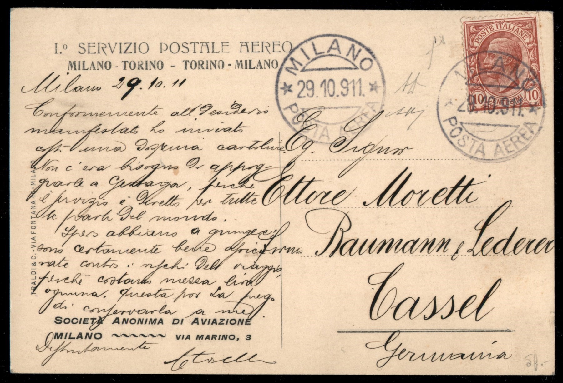 ITALIA / Regno / Vittorio Emanuele III / Aerogrammi