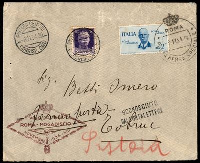 Italia / Regno / Vittorio Emanuele III / Aerogrammi