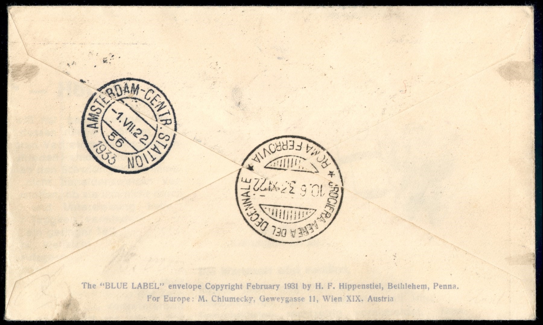 Italia / Regno / Vittorio Emanuele III / Aerogrammi