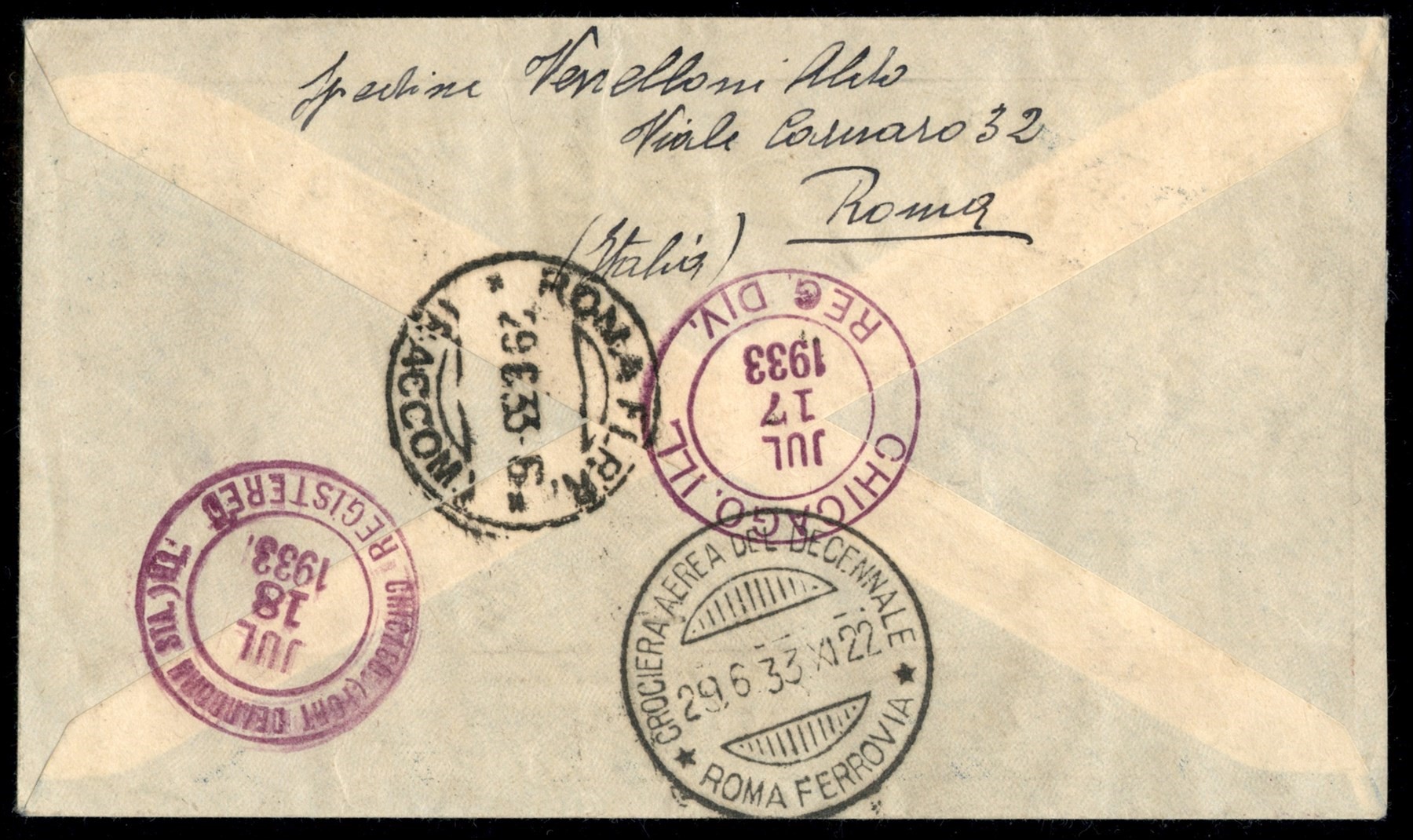 ITALIA / Regno / Vittorio Emanuele III / Aerogrammi