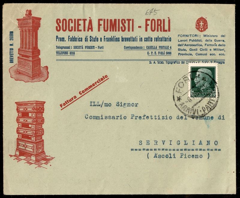 Italia / Regno / Vittorio Emanuele III / Posta Ordinaria