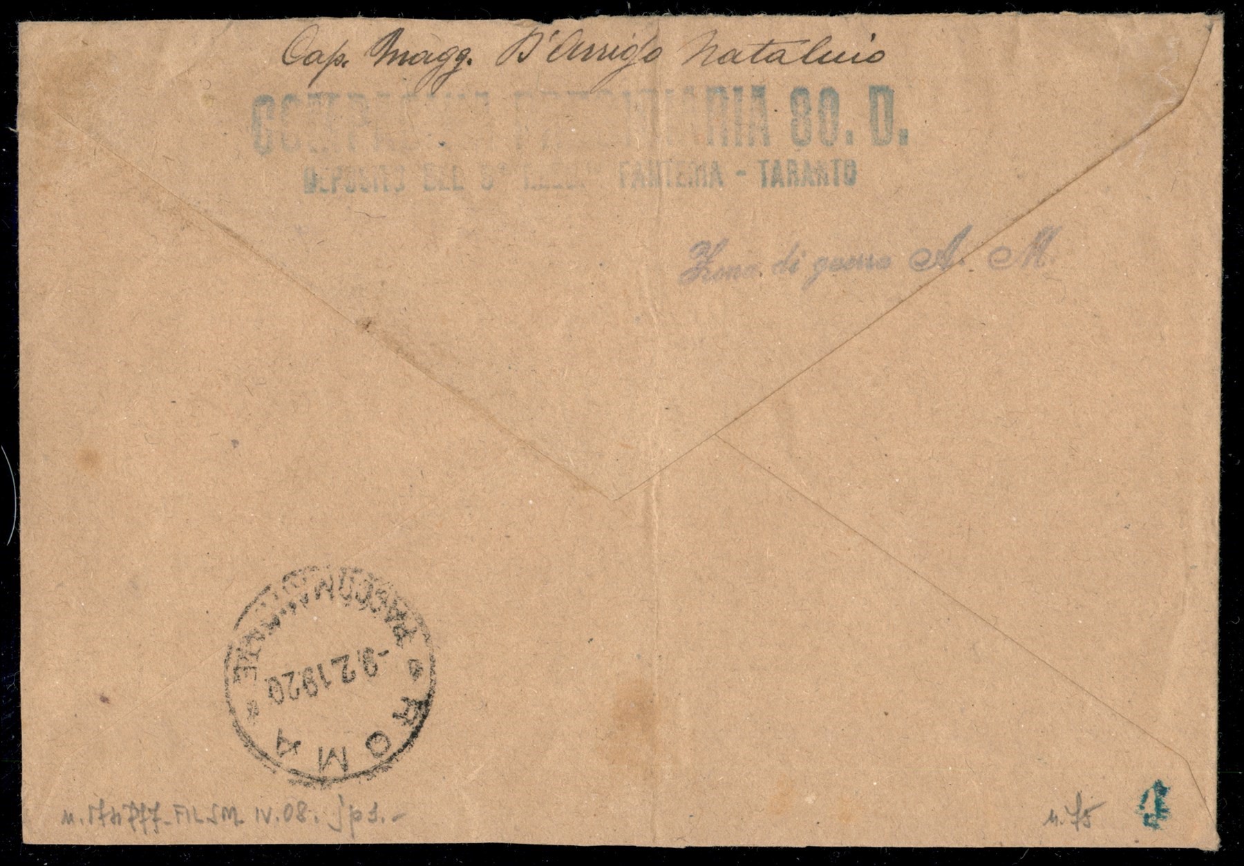 Italia / Regno / Vittorio Emanuele III / Posta Militare