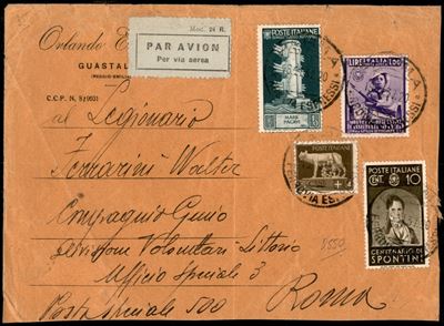 Italia / Regno / Vittorio Emanuele III / Posta Ordinaria + Aerea