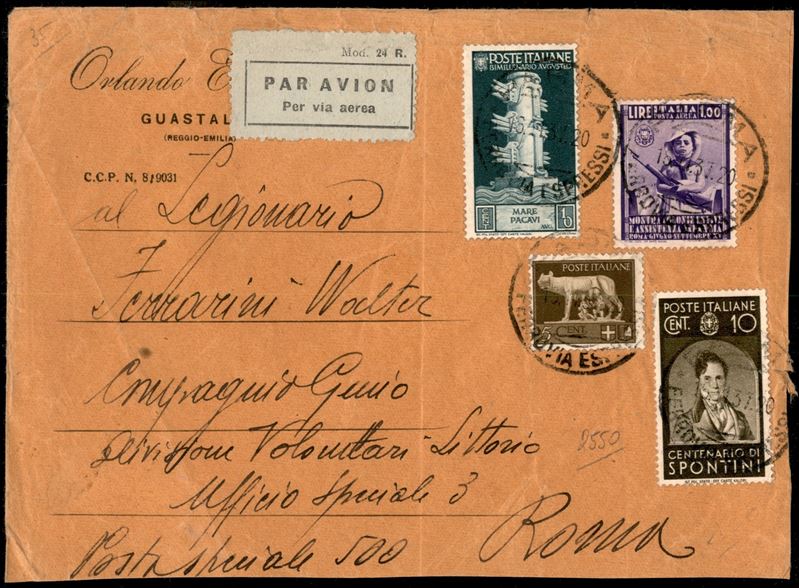 Italia / Regno / Vittorio Emanuele III / Posta Ordinaria + Aerea