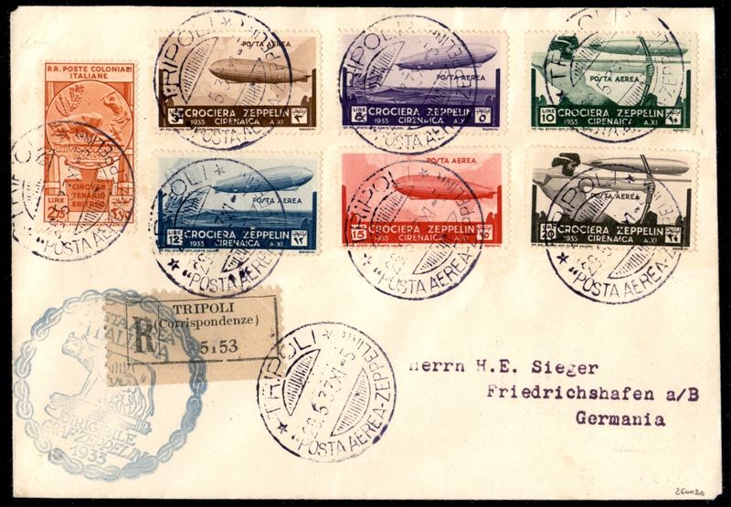 Italia / Colonie / Cirenaica / Aerogrammi