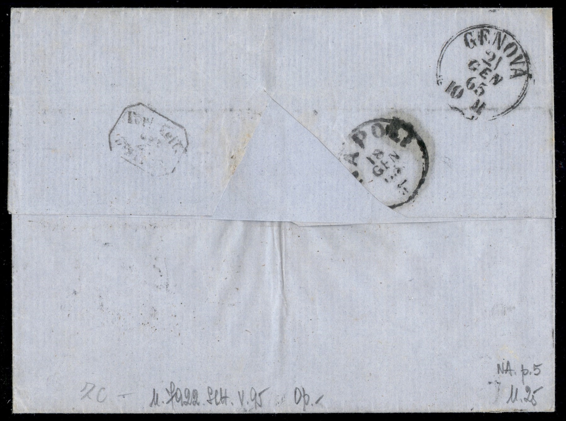 ITALIA / Regno / Vittorio Emanuele II / Posta ordinaria