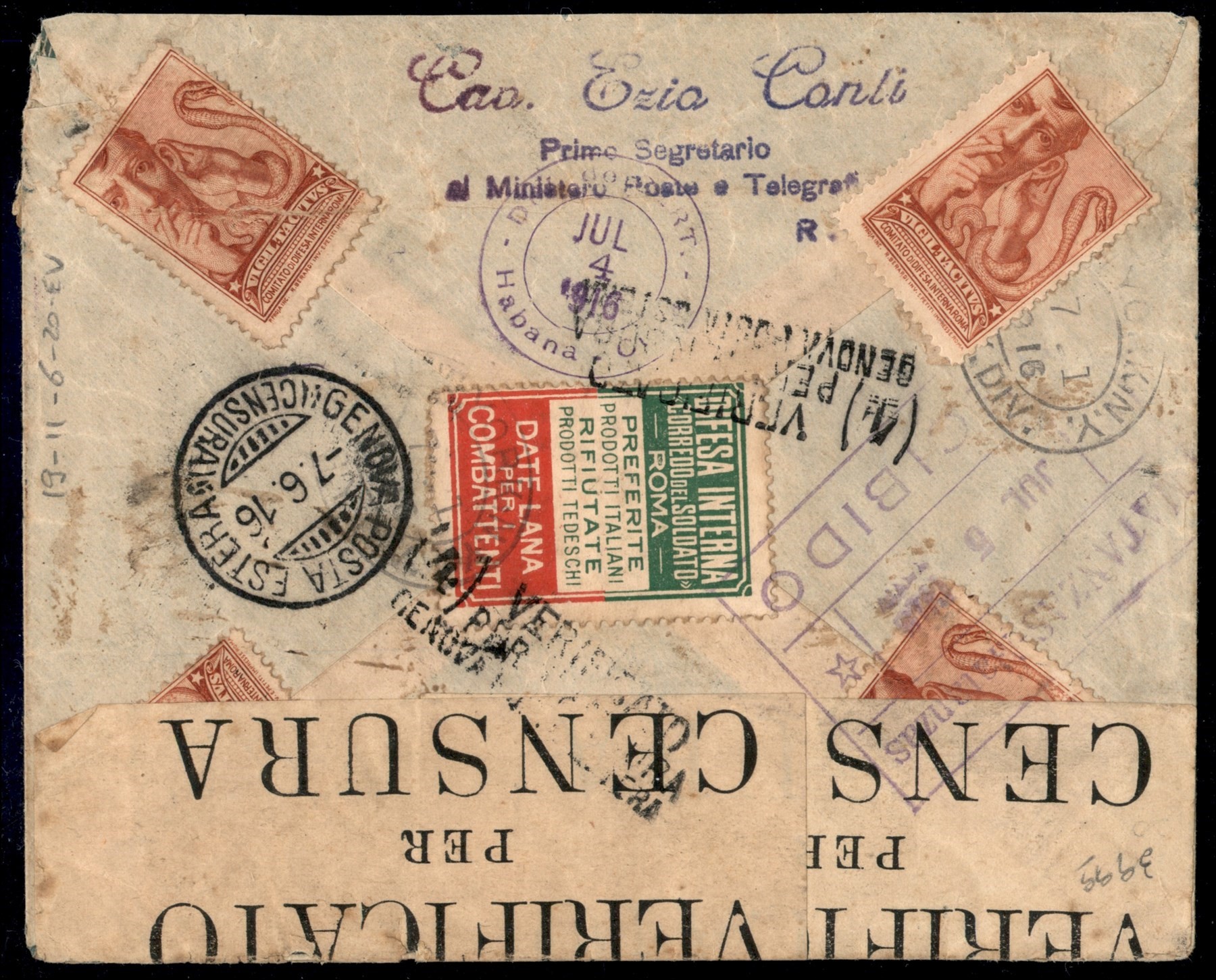Italia / Regno / Vittorio Emanuele III / Posta Ordinaria