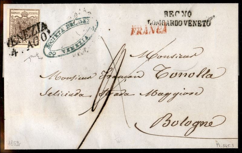 ITALIA / Antichi Stati Italiani / Lombardo Veneto / Posta ordinaria
