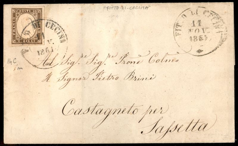 ITALIA / Antichi Stati Italiani / Sardegna / Posta ordinaria