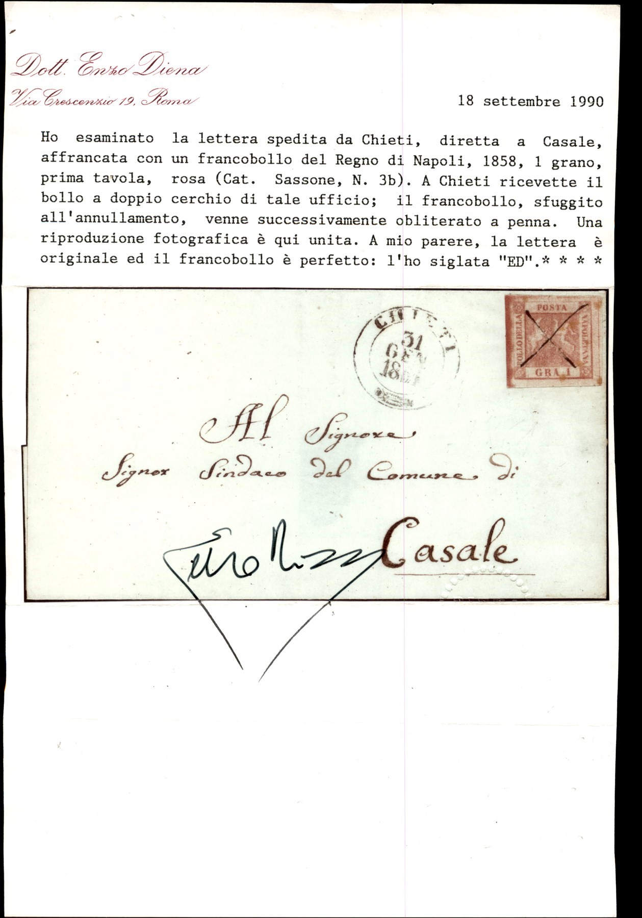 ITALIA / Antichi Stati Italiani / Napoli / Posta ordinaria