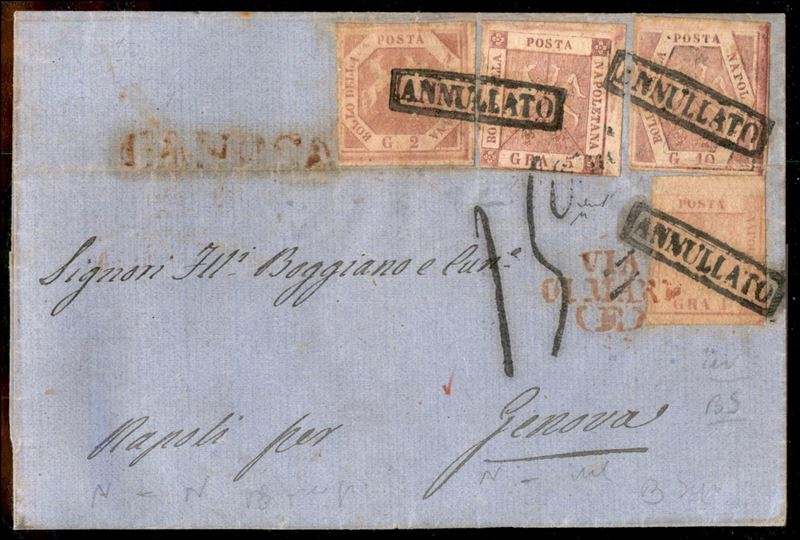ITALIA / Antichi Stati Italiani / Napoli / Posta ordinaria