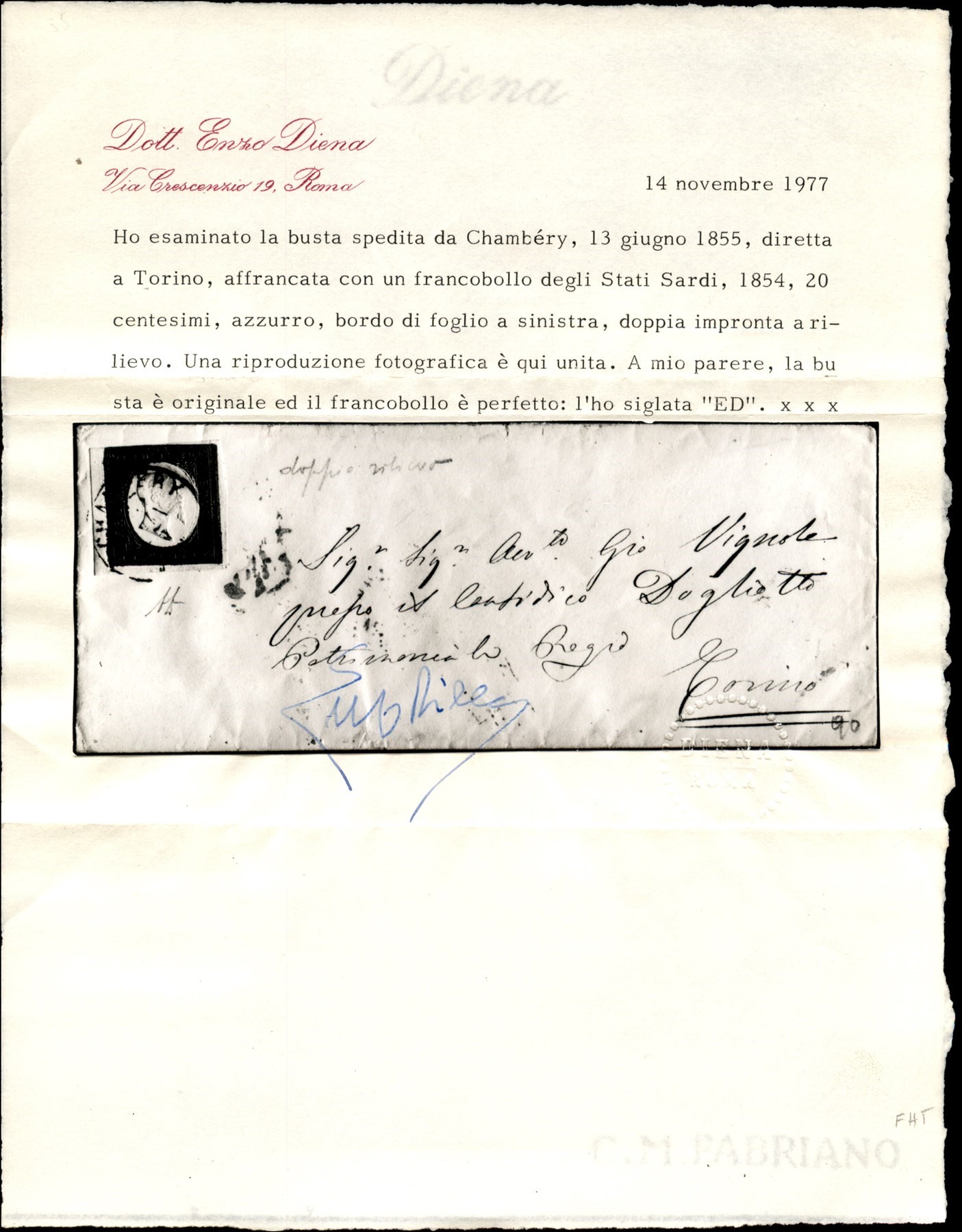 Italia / Antichi Stati Italiani / Sardegna / Posta Ordinaria