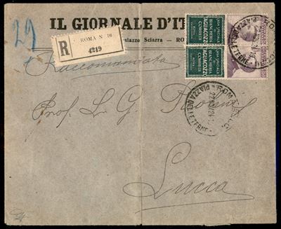 Italia / Regno / Vittorio Emanuele III / Francobolli Pubblicitari