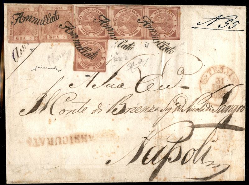 ITALIA / Antichi Stati Italiani / Napoli / Posta ordinaria