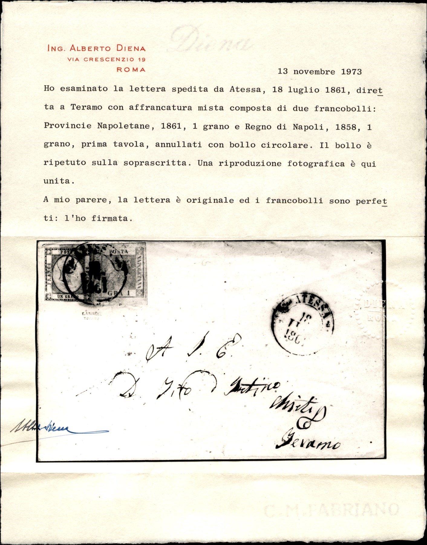 ITALIA / Antichi Stati Italiani / Napoli / Posta ordinaria