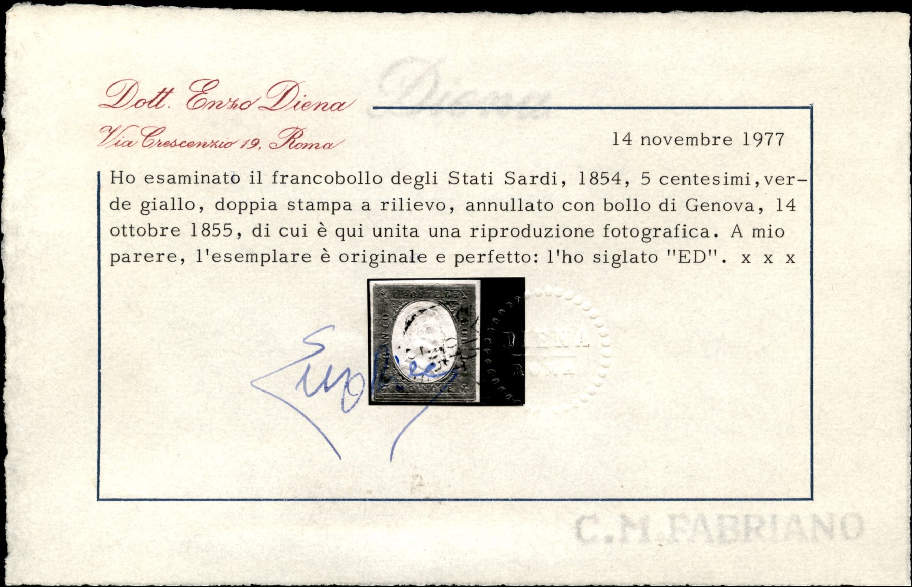 Italia / Antichi Stati Italiani / Sardegna / Posta Ordinaria