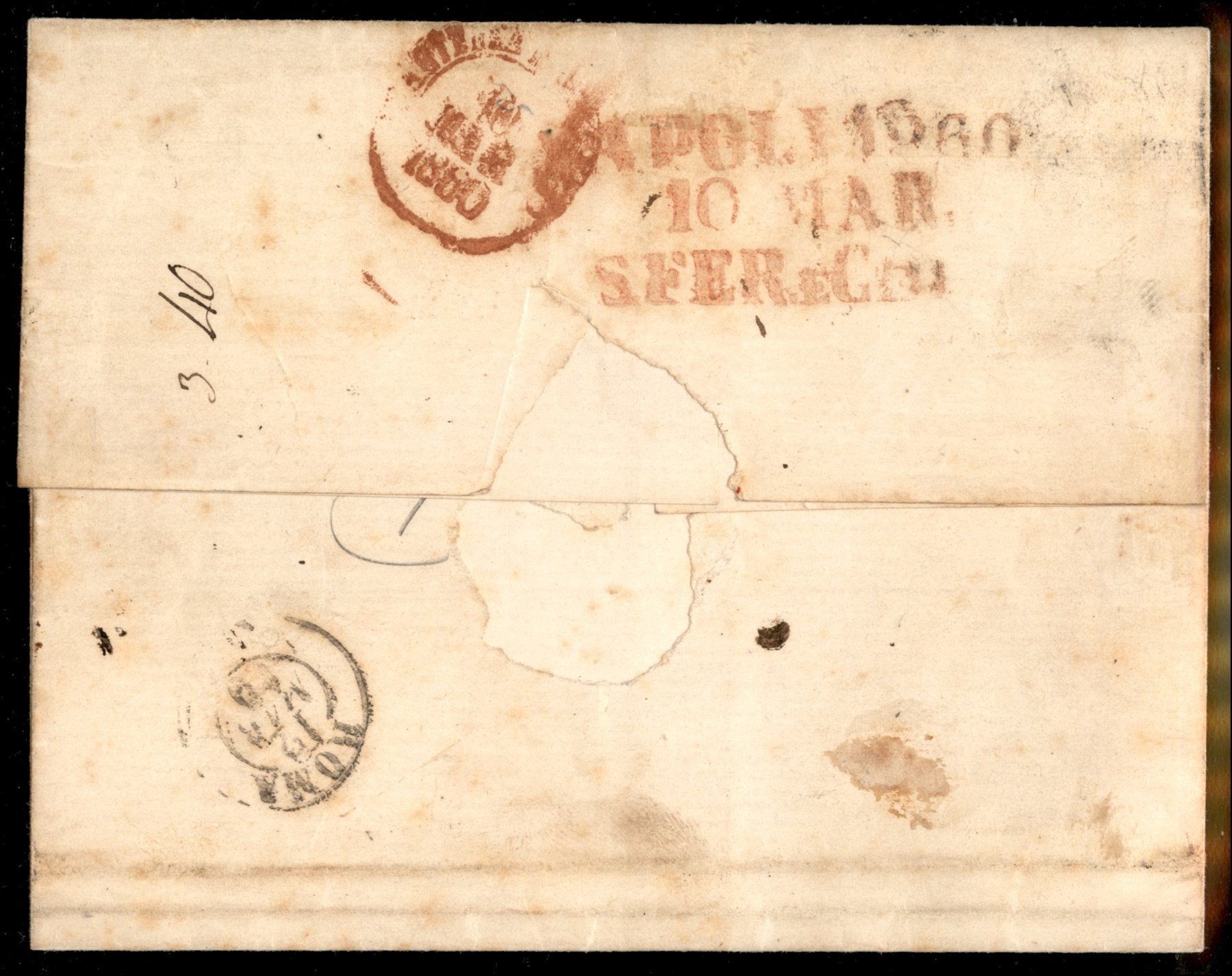 ITALIA / Antichi Stati Italiani / Napoli / Posta ordinaria