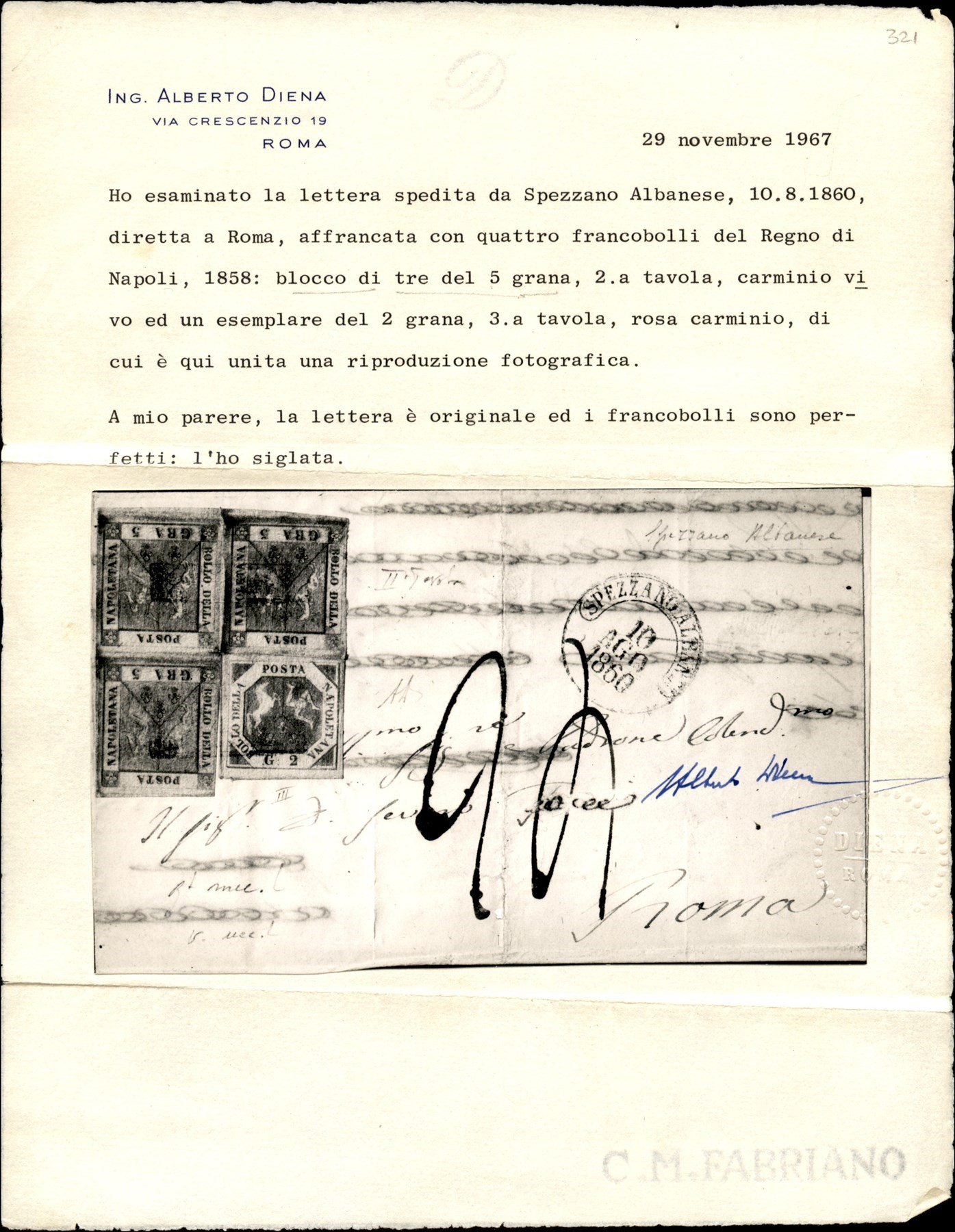 ITALIA / Antichi Stati Italiani / Napoli / Posta ordinaria