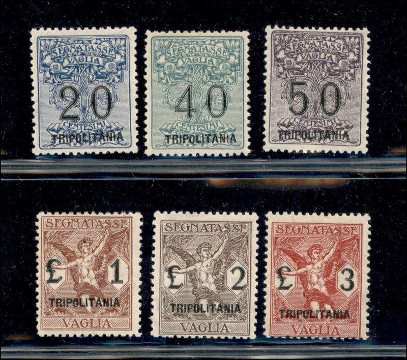 Italia / Colonie / Tripolitania / Segnatasse per Vaglia